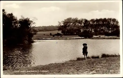 Ak Essex England, Hainault Forest, The Lake