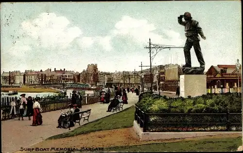 Ak Margate Kent England, Surfboat Memorial