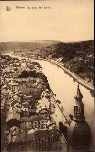 Ak Dinant Wallonien Namur, Le Bulbe de l'Eglise