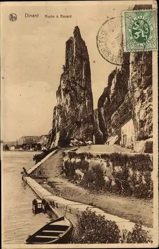 Ak Dinant Wallonien Namur, Le Rocher Bayard