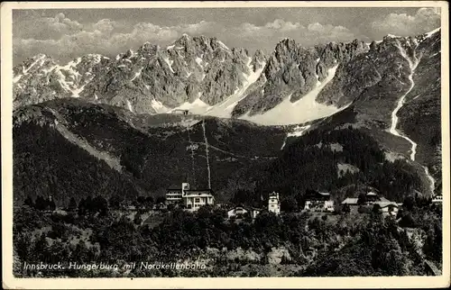 Ak Hungerburg Innsbruck Tirol, Nordkellenbahn