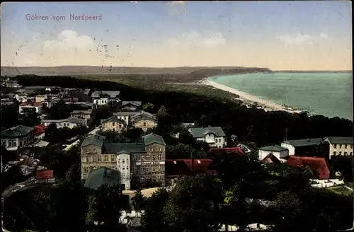 Ak Ostseebad Göhren auf Rügen, Blick vom Nordpeerd