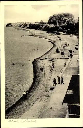 Ak Ostseebad Niendorf Timmendorfer Strand, Strandansicht