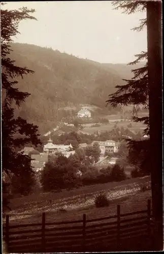 Foto Ak Bad Boll in Württemberg, Teilansicht