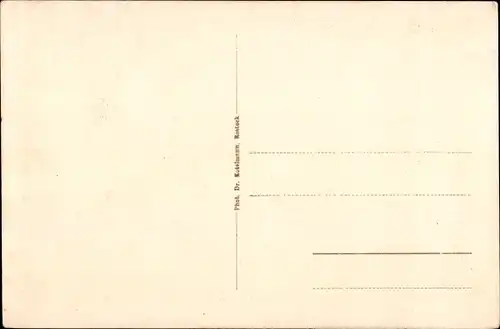 Ak Ostseebad Ahrenshoop Fischland, Reetdachhaus