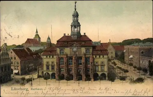 Ak Lüneburg in Niedersachsen, Rathaus