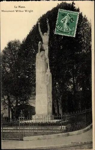 Ak Le Mans Sarthe, Monument Wilbur Wright