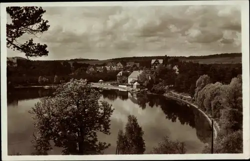 Ak Staré Splavy Thammühl Doksy Hirschberg am See Region Reichenberg, Totalansicht