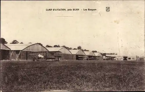 Ak Dijon Côte d'Or, Camp d'Aviation, Les Hangars