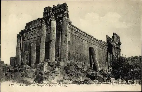 Ak Baalbek Libanon, Temple de Jupiter