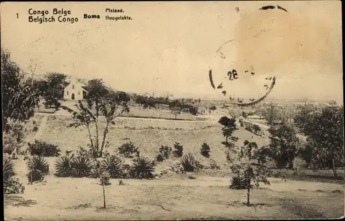 Ganzsachen Ak Boma DR Kongo Zaire, Plateau, Hoogviakte