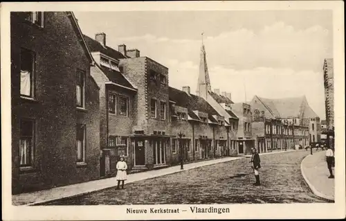 Ak Vlaardingen Südholland, Nieuwe Kerkstraat