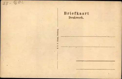 Ak Doesburg Gelderland Niederlande, Kerkstraat