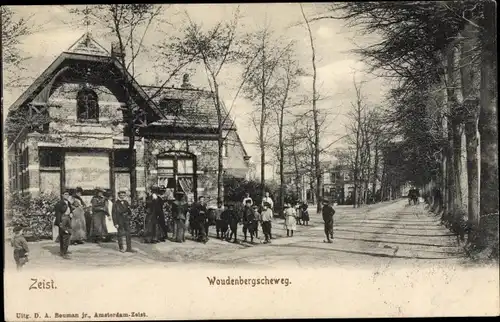 Ak Zeist Utrecht Niederlande, Woudenbergscheweg