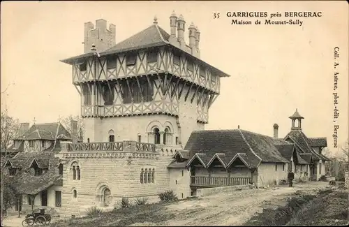 Ak Garrigues près Bergerac Dordogne, Maison de Mounet Sully