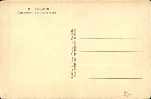 Ak Parakou Benin, Campement du Gouverneur