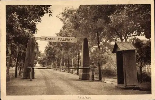 Ak Parakou Benin, Camp Militaire, Camp Faurax