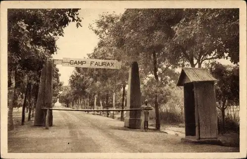 Ak Parakou Benin, Camp Militaire, Camp Faurax