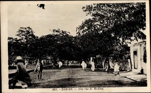 Ak Dakar Senegal, Une rue de Medina