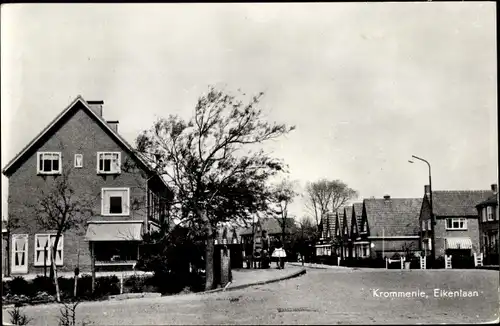 Ak Krommenie Zaanstad Nordholland Niederlande, Eikenlaan