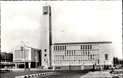 Ak IJmuiden Ymuiden Velsen Nordholland, Stadhuis