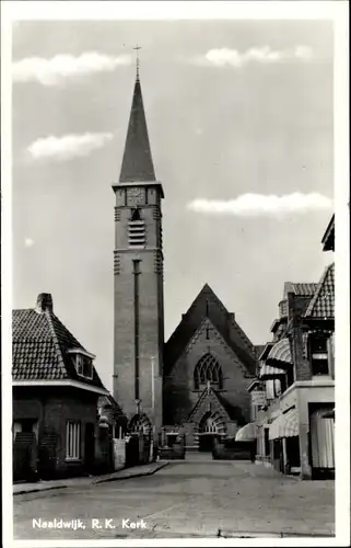 Ak Naaldwijk Südholland, R. K. Kerk