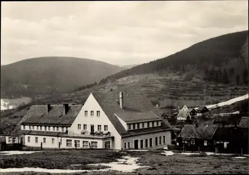 Ak Oberschönau Steinbach Hallenberg Thür., Erholungsheim Konsum-Genossensch. Verband Leipzig