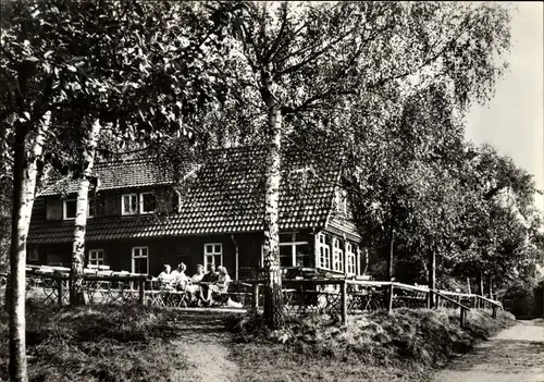 Ak Schmalkalden im Thüringer Wald, Berggasthaus "Queste", Außenterrasse