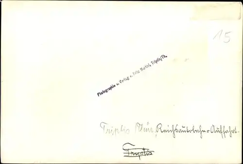 Foto Ak Triptis in Thüringen, Autobahnauffahrt, Viadukt, Straße