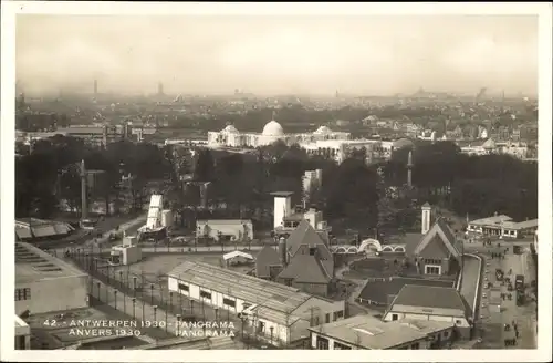 Ak Antwerpen Anvers Flandern, Panorama vom Ort
