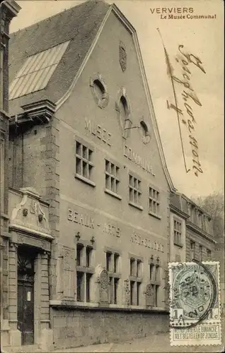 Ak Verviers Wallonien Lüttich, Le Musée Communal