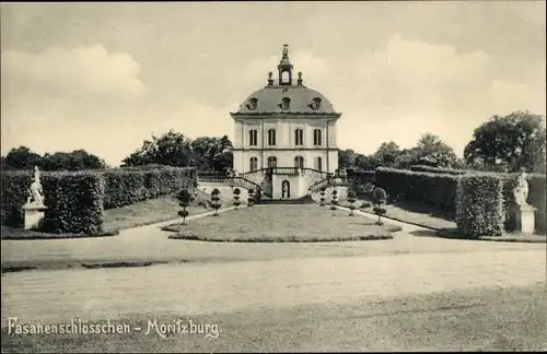 Ak Moritzburg in Sachsen, Fasanenschlösschen