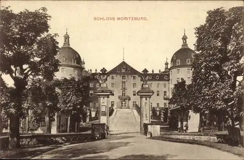 Ak Moritzburg in Sachsen, Schloss