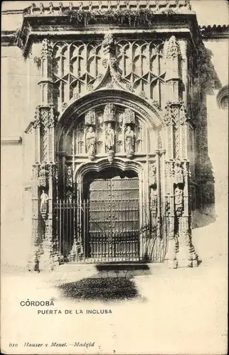 Ak Córdoba Andalusien Spanien, Puerta de la inclusa