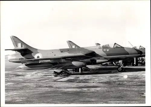 Foto Französisches Militärflugzeug, Hawker Hunter, A 486
