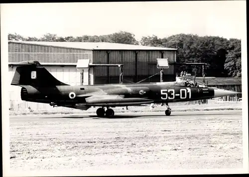 Foto Italienisches Militärflugzeug, 53 01, Lockheed F 104