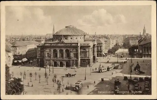 Ak København Kopenhagen Dänemark, Kongens Nytorv