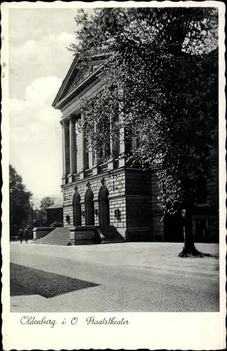 Ak Oldenburg im Großherzogtum Oldenburg, Staatstheater