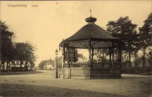 Ak Bourg Leopold Leopoldsburg Flandern Limburg, Kiosk