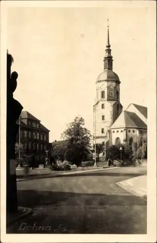 Foto Ak Dohna in Sachsen, Kirche