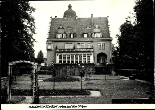 Ak Helmsdorf Stolpen in Sachsen, Handwerkerheim
