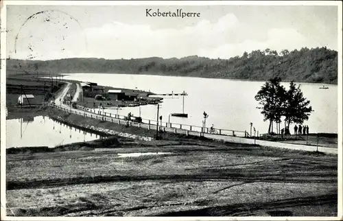 Ak Langenbernsdorf in Sachsen, Kobertalsperre, Umgebung