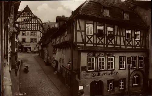 Ak Lutherstadt Eisenach in Thüringen, Luther-Haus, Lutherkeller