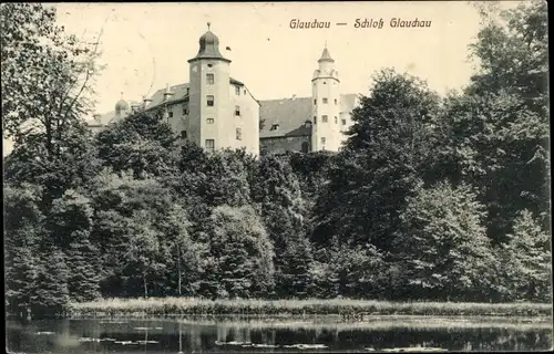 Ak Glauchau in Sachsen, Schloss Glauchau