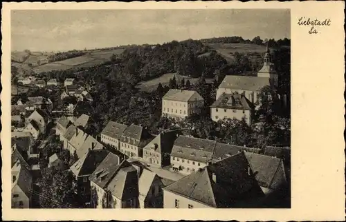 Ak Liebstadt im Erzgebirge, Stadtpanorama, Gebäude