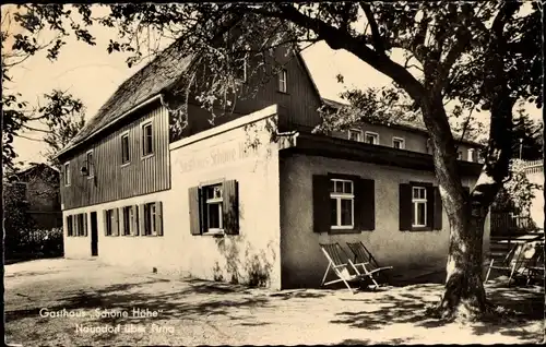 Ak Naundorf Struppen Sachsen, Gasthaus Schöne Höhe