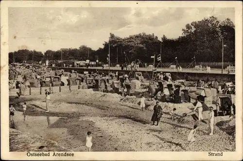 Ak Ostseebad Arendsee Kühlungsborn, Strand