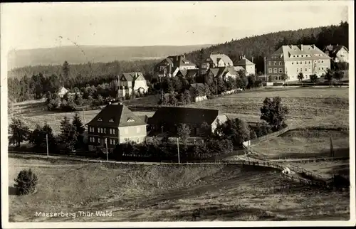 Ak Masserberg im Thüringer Schiefergebirge, Panorama vom Ort