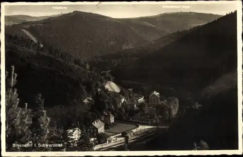Ak Sitzendorf in Thüringen, Totalansicht