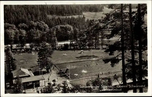 Ak Sitzendorf in Thüringen, Schwimmbad